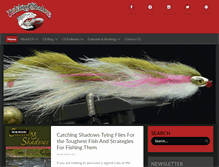 Tablet Screenshot of catchingshadows.com